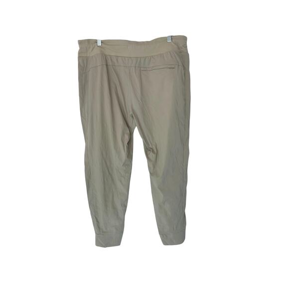 Athleta Tan Workout Athleisure Trekkie North High Rise Jogger Pant Size 16 - Picture 9 of 12